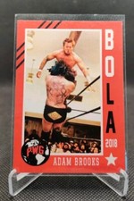 2018 PWG BOLA #13 Adam Brooks Wrestling Card