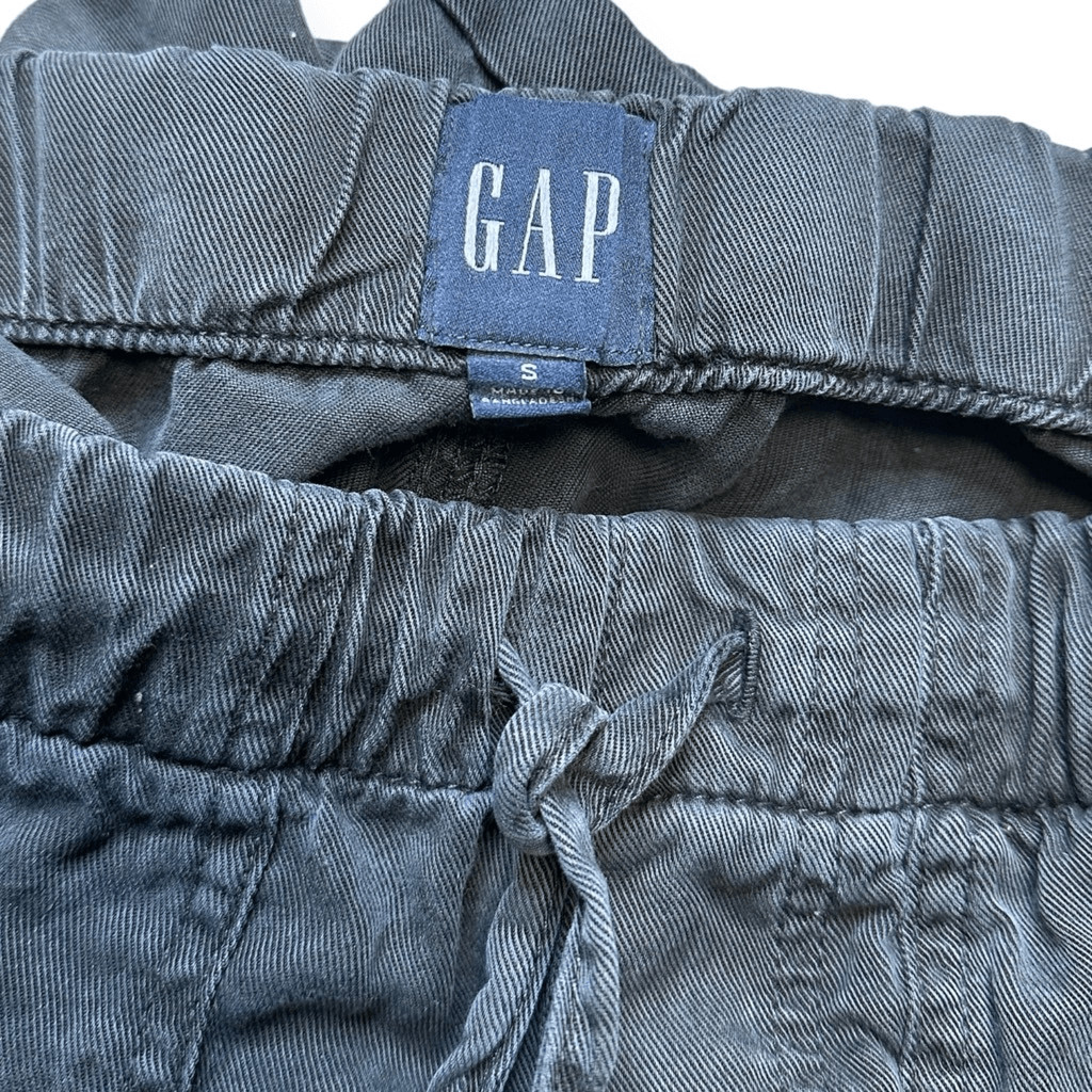 GAP Women's Dark Blue Solid Drawstring Adjustable… - image 3