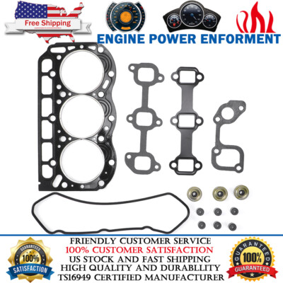Valve Gasket Head for Briggs & Stratton 825528 Daihatsu Engine DM950 Toro DM950D