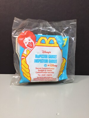 1999 Disney Inspector Gadget McDonald's Toy # 7 Secret Communicator NISP