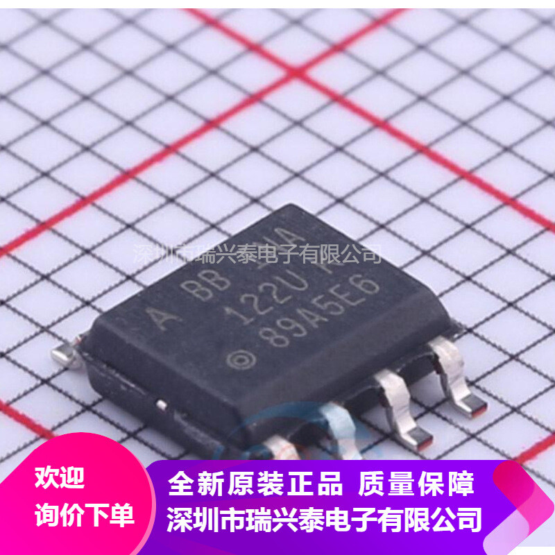 INA122 UA Precision Instrumentation Amp, 2-36Vsup R-RO INA122UA #98HY