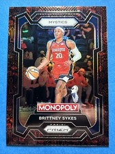 2024 Panini Monopoly Prizm WNBA BRITTNEY SYKES #38 RED CLASSIC ICONS