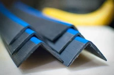 Pallet Corner Guard - Recycled HDPE plastic corner posts -1.5"x1.5"x6" 12 Pack