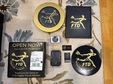 FTD MASTER FLORIST Flower Shop Marketing Kit Store Display Clock Magnet Folder