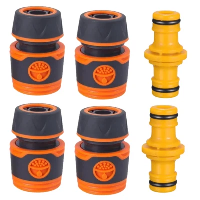 MARKENLOS Gartenschlauch Schlauchkupplung für GARDENA 1/2" 3/4" Schlauchverbinder Kupplung