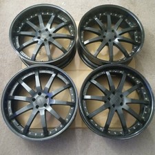 4 20 Work Gnosis Gs1 Jdm Wheels Rims 5x100 20x8 14 17 Vip Rare Custom Black