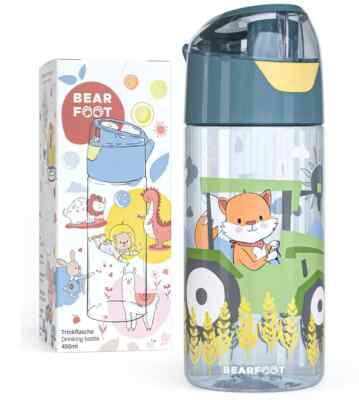 Trinkflasche - TractorFox 450ml, von BAER FOOT, Neu