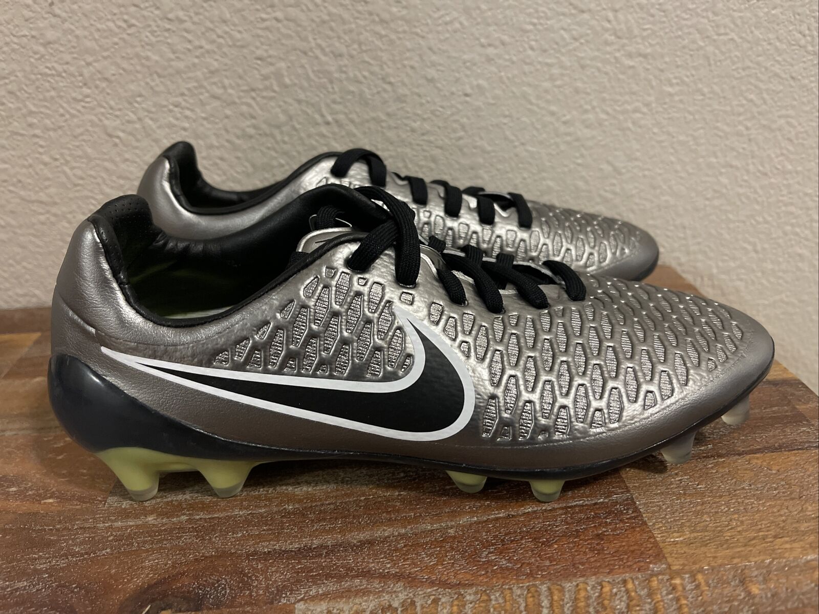 Nike Magista Opus FG Soccer Cleats Silver Storm 6 Men or 7.5 Women eBay