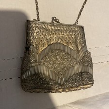 Vintage Beaded Clutch Purse