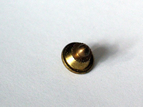 Vintage Cloisonne English Redtick Hound Dog Pin (Lrg) Tie Tack - Picture 3 of 3