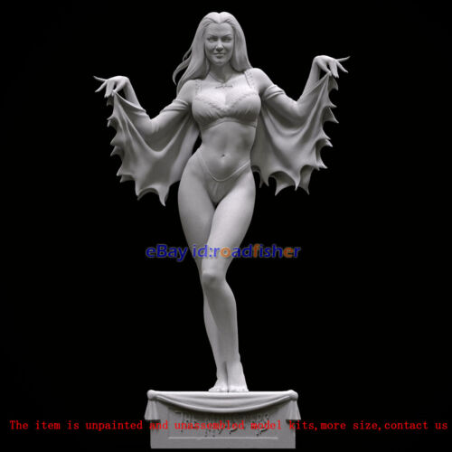 Kit modello donna con mantello 1/24 1/18 1/8 1/6 1/4 stampato in 3D non dipinto non assemblato - Foto 1 di 5