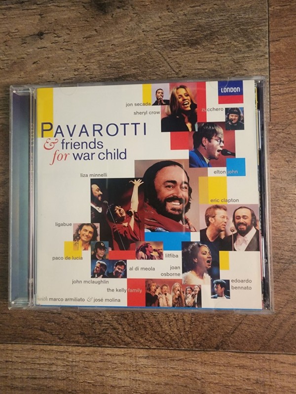 Pavarotti & Friends for War Child CD Like New