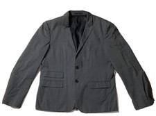 Preowned- Allsaints Italian Cloth Single Breasted Stretch Blazer Mens Size 40 