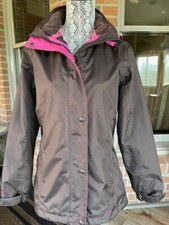 Joules Dakota Brown Women's 3-in-1 Parka, Zip-out Quilted Jacket, Us4, Euc