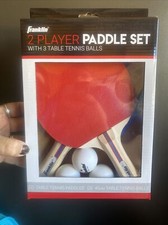 Franklin Ping Pong Paddles 2 Player Table Tennis Set Paddle Kit Sports