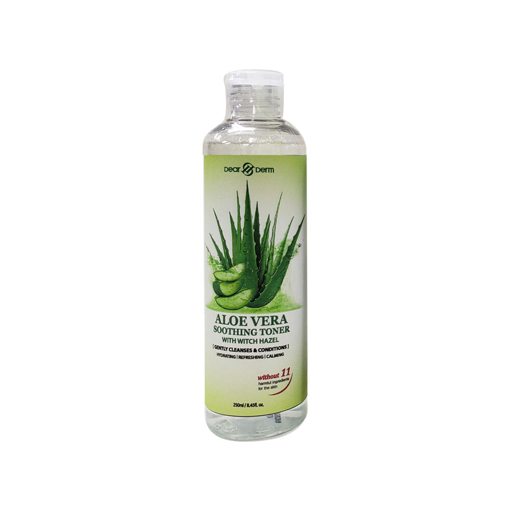 Dearderm Aloe Vera Soothing Toner 8.45fl.oz/250ml [Free USA Shipping] | eBay