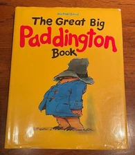 The Great Big Paddington Book, Michael Bond Hardcover Vintage 1979 Activity Book