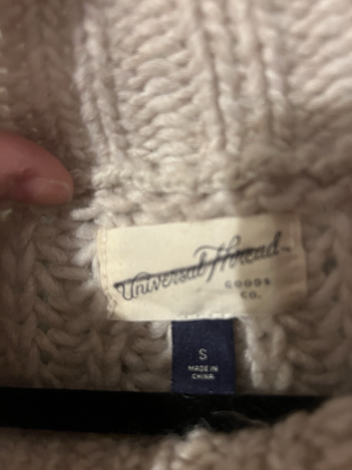 Universal Thread Chunky Cable Knit Sweater - image 4