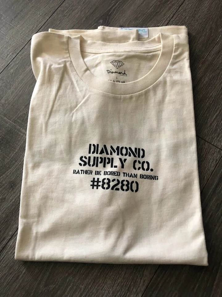 CAMISETA MONO MILITAR Diamond Supply Bored Ape Mutant - Crema - Grande Foto 3 de 3