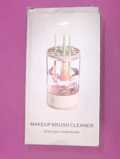 Automatic Makeup Brush Cleaner with Cleaning Solution NOB