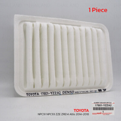 Air Filter 17801-YZZA2 For Toyota Vios Yaris 08 - 13 Corolla Altis