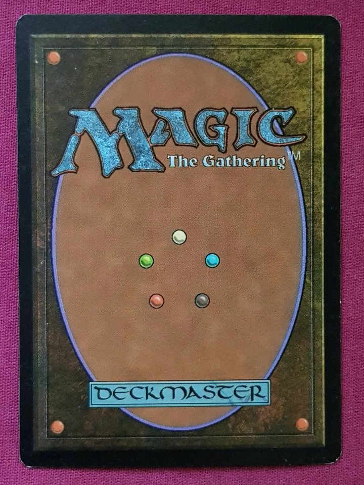 Magic The Gathering SPANISH BIDENT OF THASSA BIDENTE DE TASSA FOIL Promo card - Image 2 of 2