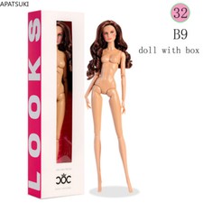 Wavy Hair 12" Doll 1/6 Princess BJD Doll Full Figure Ball Jointed Body Head Toys