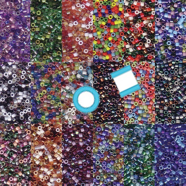 11//0 Delica Mix Japanese glass Seed Beads-7.2Grams Amazing Beads CHOOSE COLOR!