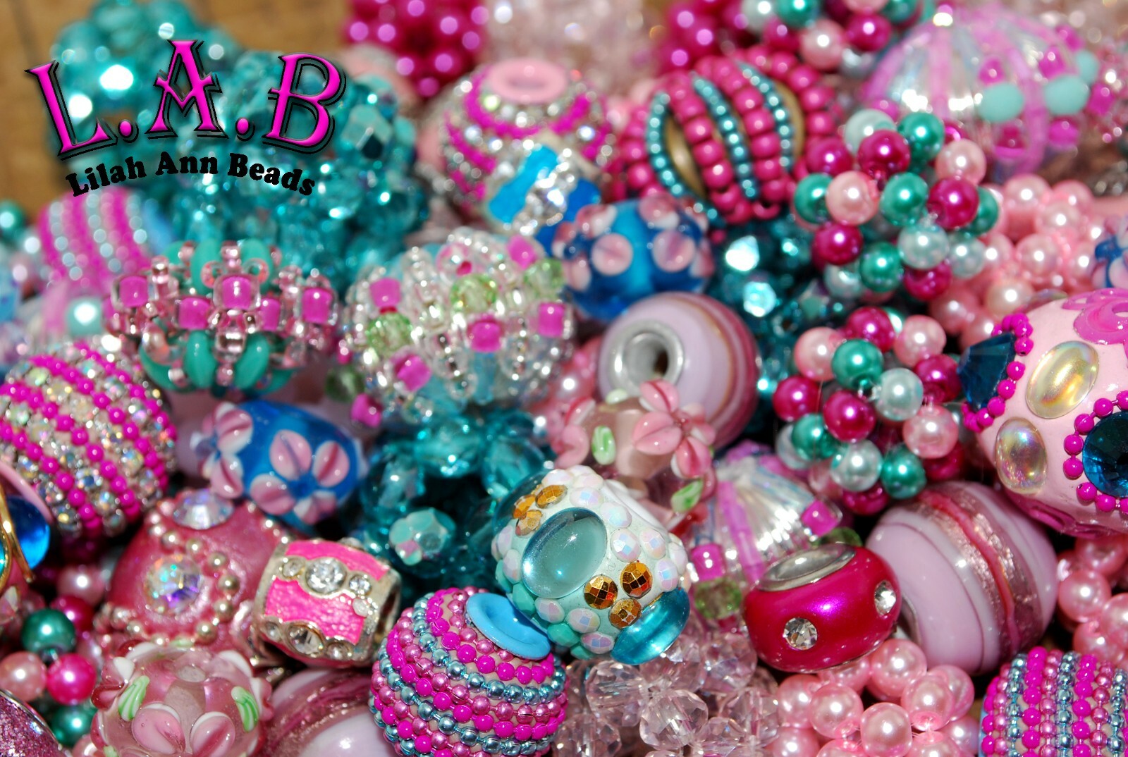 Exquisite, Regular Hole Frost Kisses Bead Mix- Lilah Ann Beads- 20