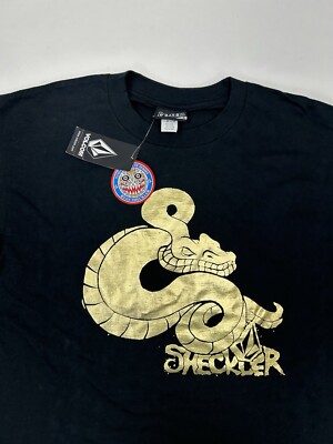 Vintage Volcom Stone Ryan Sheckler Snake Graphic Skate Tee Brand