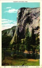 El Capitan Yosemite National Park California Postcard