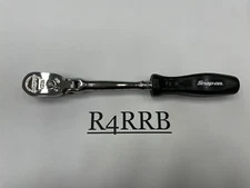 Snap-on Tools USA NEW BLACK Hard Grip 1/4" Drive LONG Flex Ratchet THLFD72BK