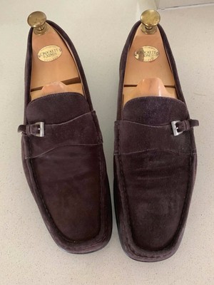 prada loafers suede