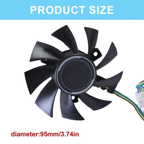 Coolers Fan for GTX1660Ti RTX2060 GAMING OC VGA Fan Graphics Card Cooling Fan - Afbeelding 8 van 8