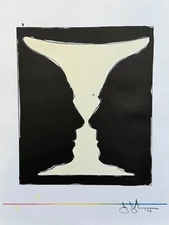 Jasper Johns CUP TWO PICASSO 1973 Plate Signed Lithograph Art XXe Siecle Paris