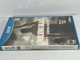 Walking Dead Survival Instinct WiiU Nintendo CIB Complete Adult Owned Wii U Game