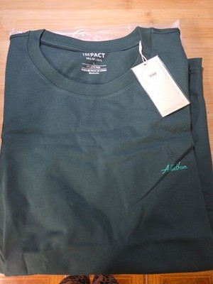 Genshin Impact Alhaitham Graphic T-Shirt Men's Size L Dark Green Tee