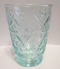 Anthropologie Bombay Juice Glasses Mint Set of 4