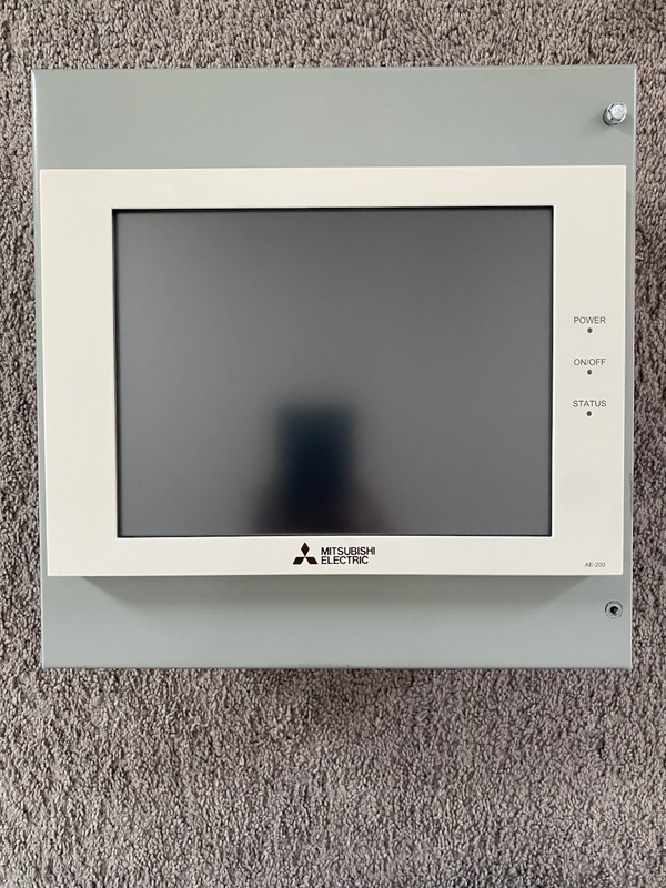 Mitsubishi AE-200A Centralized Controller PLC HMI