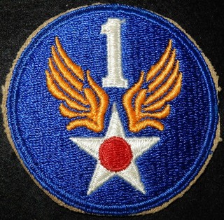 WW2 1st USAF US FIRST AIR FORCE PATCH USA MILITARY BADGE WORLD WAR II