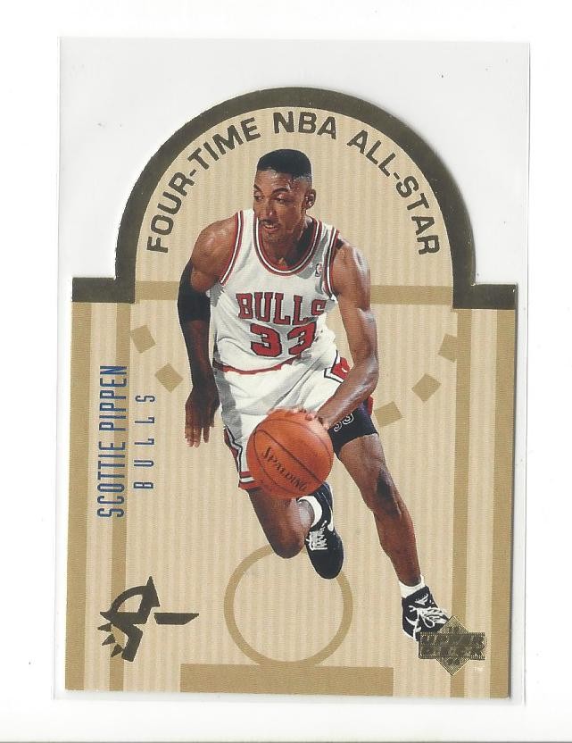 1993-94 Upper Deck SE Die Cut All-Stars #E4 Scottie Pippen Bulls