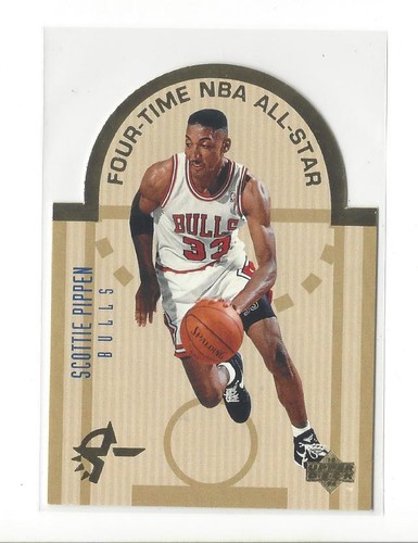 Scottie Pippen #E4 1993 Upper Deck SE Die Cut All-Stars card
