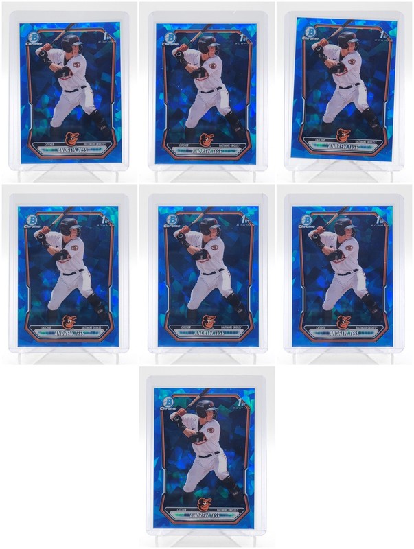 [7] ANDREW TESS 2026 BOWMAN CHROME SAPPHIRE 1ST REFRACTOR #BCF-99 Q3646