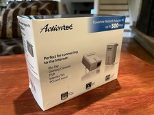   Actiontec PWR500 Powerline Ethernet Adapter 500Mbps 2-Pack Brand New.