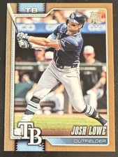 2026 Topps Series One Josh Lowe #183 Serial Numbered Tampa Bay Rays MLB