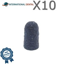 RUCK Sanding Caps 5mm Disposable Corundum Round Nail Drill Manicure Tool 10pcs