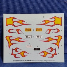  Decals 1955 Ford F-100 124 Scale 1000s Model Car Parts 4 Sale Monogram