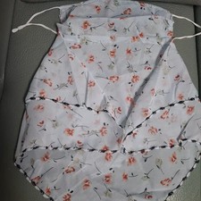 Flower Pattern Scarf Mask Set of 3 New