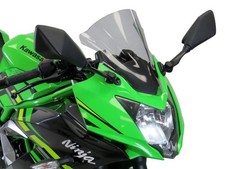 Kawasaki Ninja 125  19-2025  Airflow Dark Tint DOUBLE BUBBLE SCREEN by Powerbron
