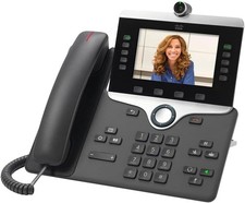 Cisco CP-8845-K9 IP Phone - Charcoal Power Supply Not Included Video IP Phone